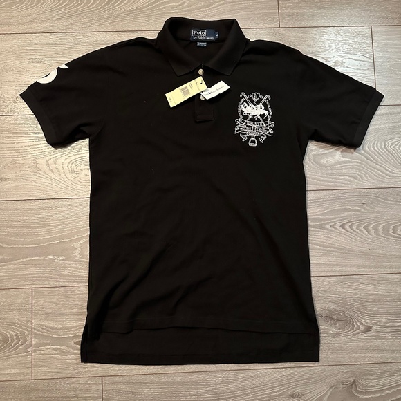 Rare Polo Ralph Lauren Triple Pony Big Pony Chief Keef Polo Shirt - Picture 1 of 4